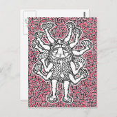 CARTE POSTALE AKO (Devant / Derrière)