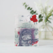 CARTE POSTALE AKO (Debout devant)