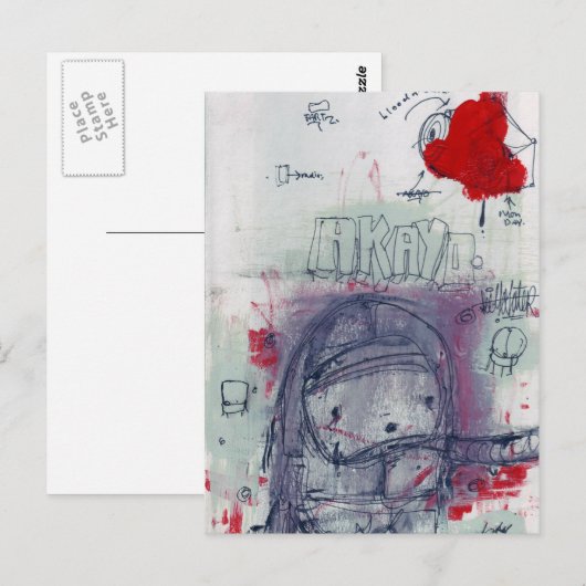 CARTE POSTALE AKO (Devant / Derrière)