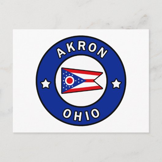 Carte Postale Akron Ohio (Devant)