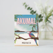 Carte Postale Akumal Mexico Beach (Debout devant)