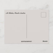 Carte Postale Al Baha Arabie saoudite (Dos)