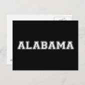 Carte Postale Alabama (Devant / Derrière)