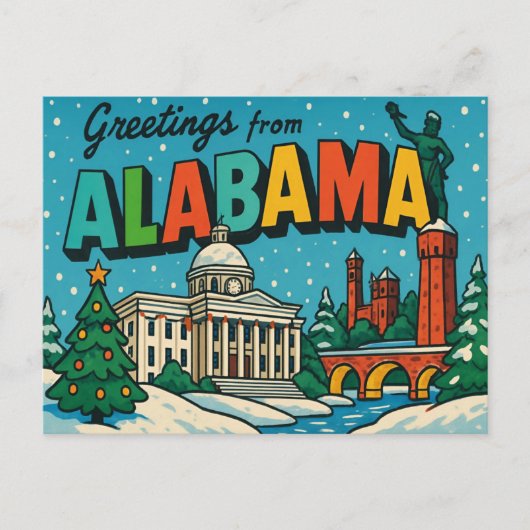 Carte postale ALABAMA (Devant)