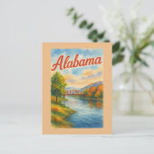 Carte Postale Alabama (Debout devant)