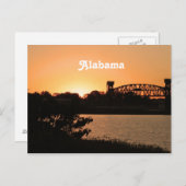 Carte Postale Alabama (Devant / Derrière)