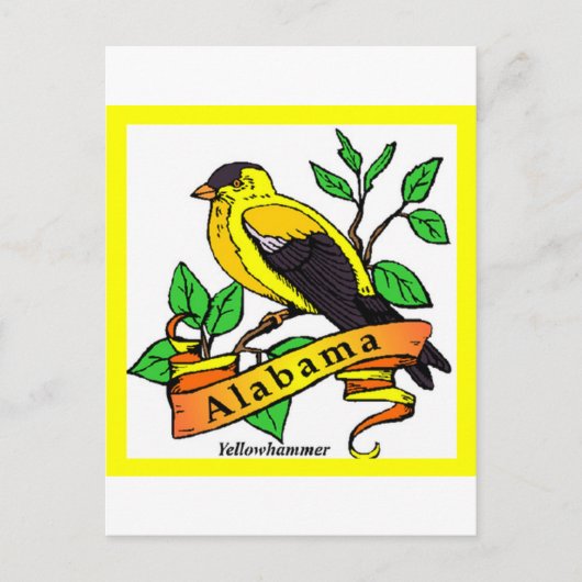 Carte Postale alabama (Devant)
