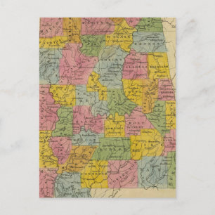 Carte Postale Alabama