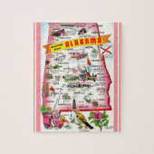 Carte postale Alabama Jigsaw Puzzle (Vertical)