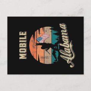 Carte Postale Alabama mobile