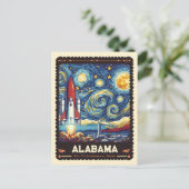 Carte Postale Alabama | Vincent Van Gogh inspiré (Debout devant)