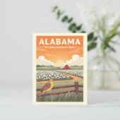Carte Postale Alabama vintage (Debout devant)