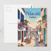 Carte Postale Alacati Turquie (Devant / Derrière)