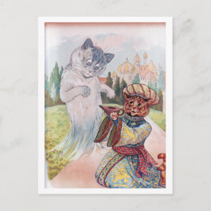 Carte Postale Aladdin et la Lampe magique, Louis Wain