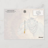 Carte Postale Aladdin et l'Efrite (Dos)