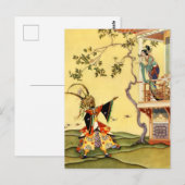 Carte Postale « Aladdin » par Virginia Frances Sterrett (Devant / Derrière)