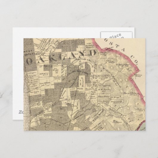 Carte Postale Alameda Co 1 (Devant / Derrière)