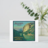 Carte Postale Alamo Orange LabelFillmore, CA (Debout devant)