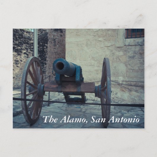 Carte Postale Alamo, San Antonio, Texas (Devant)