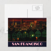 Carte Postale Alamo Square San Francisco (Devant / Derrière)
