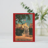 Carte postale Alamo Vintage Texas (Debout devant)