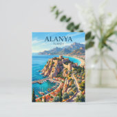 Carte Postale Alanya Turquie (Debout devant)