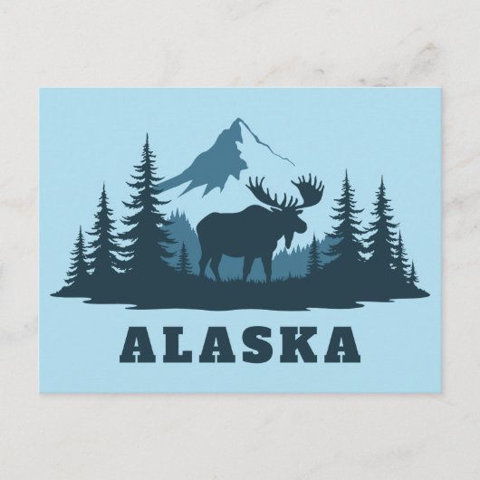CARTE POSTALE ALASKA (Devant)