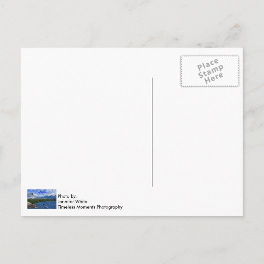 Carte Postale Alaska (Dos)