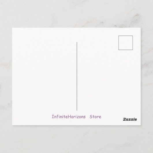 Carte postale Alaska (Dos)