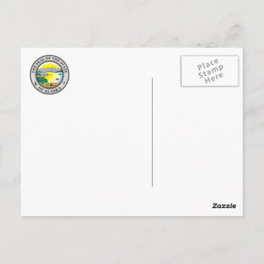 carte postale alaska (Dos)