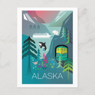 Carte postale Alaska