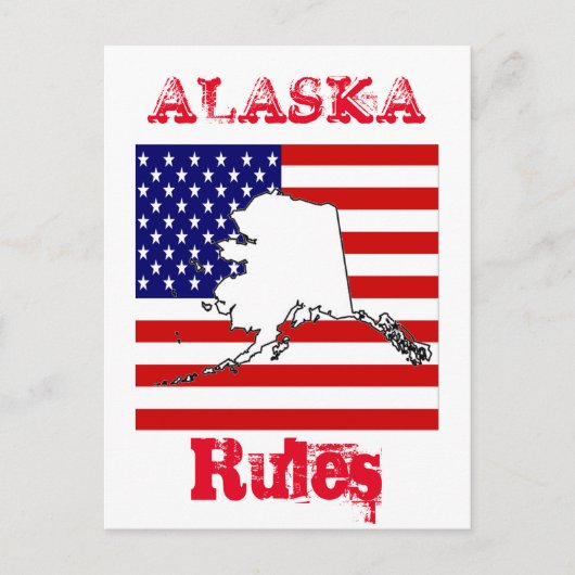 CARTE POSTALE ALASKA  (Devant)