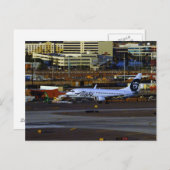Carte Postale Alaska Airlines (Devant / Derrière)