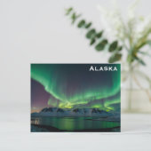 Carte Postale Alaska Northern Lights Photo Voyage (Debout devant)