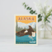 Carte Postale Alaska | The Wild Frontier - Eagle (Debout devant)