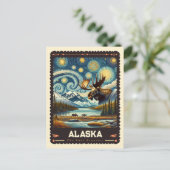 Carte Postale Alaska | Vincent Van Gogh inspiré (Debout devant)