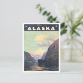Carte Postale Alaska vintage (Debout devant)