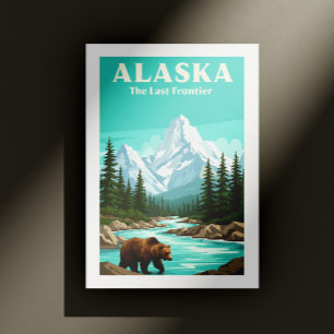 Carte Postale Alaska vintage
