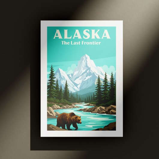 Carte Postale Alaska vintage