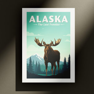 Carte Postale Alaska vintage