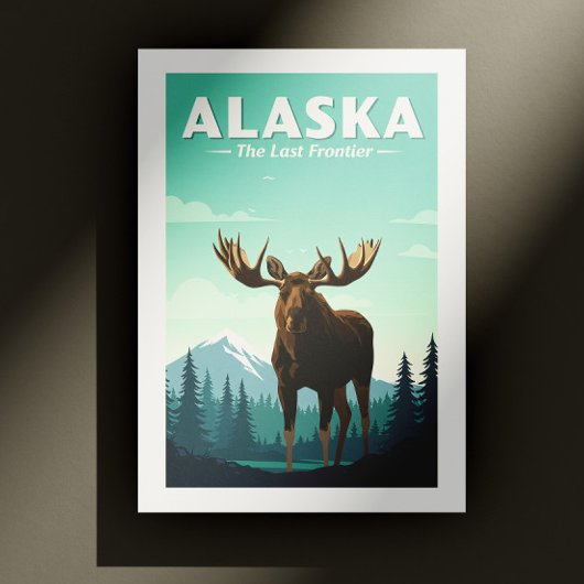 Carte Postale Alaska vintage