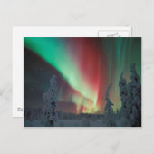 Carte Postale Alaskan Aurora Borealis (Devant / Derrière)