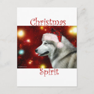 Carte Postale Alaskan Malamute Spirit