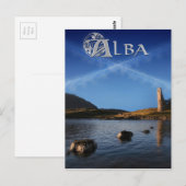 Carte Postale Alba, Ecosse, Calédonie (Devant / Derrière)