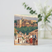 Carte Postale Albaicin Grenade Espagne Voyage (Debout devant)