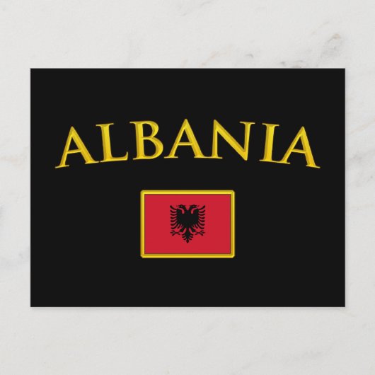 Carte Postale Albanie d'or (Devant)