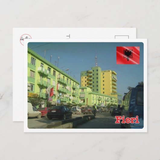 Carte Postale Albanie - Fier - (Devant / Derrière)