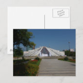 Carte Postale Albanie - Tirana - La Pyramide (Devant / Derrière)