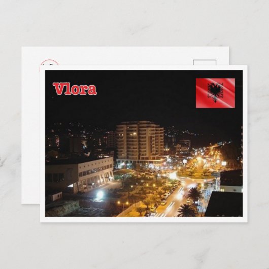 Carte Postale Albanie - Vlora - (Devant / Derrière)