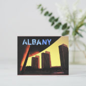 Carte postale Albany (Debout devant)